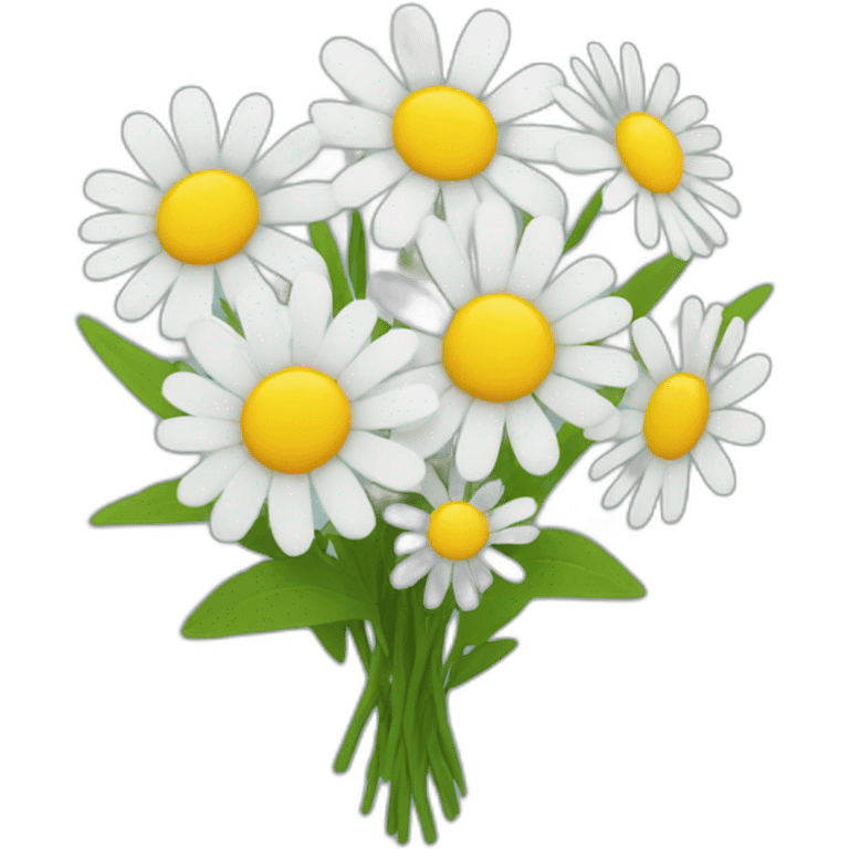 daisy bouquet emoji