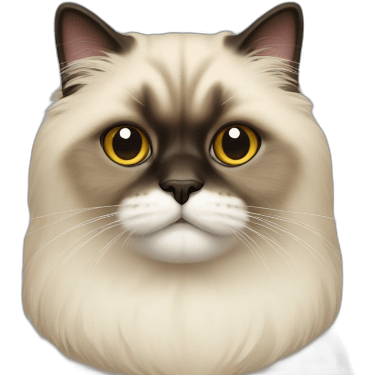 Himalayan cat emoji