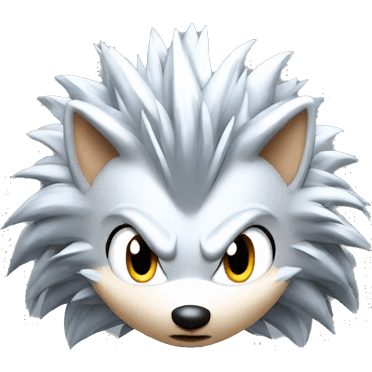 Silver the Hedgehog emoji