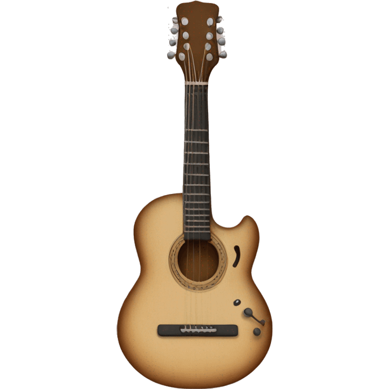 Guitar with bow emoji