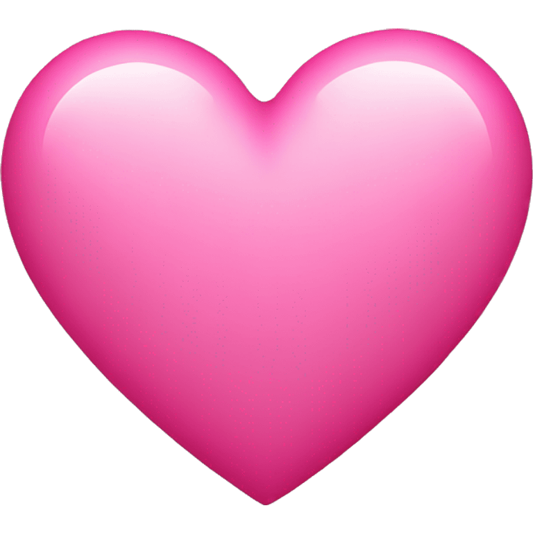 Pink heart  emoji