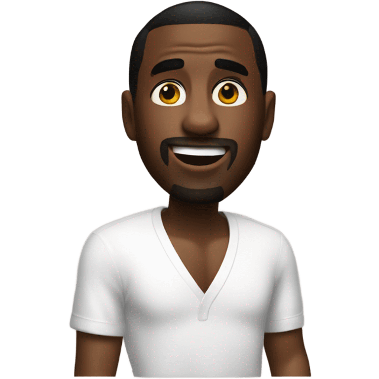 P diddy with lotion emoji