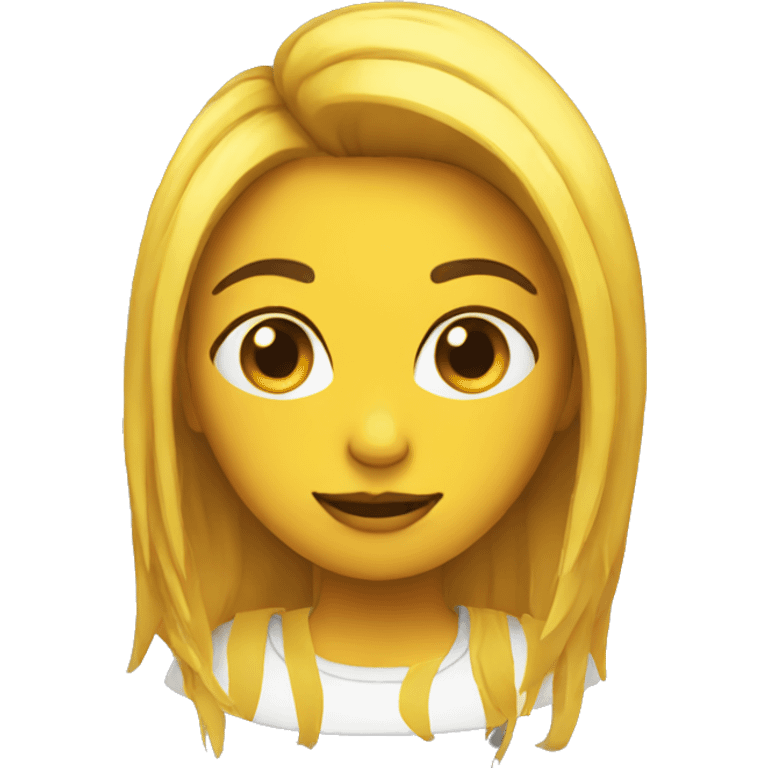 Chica emoji