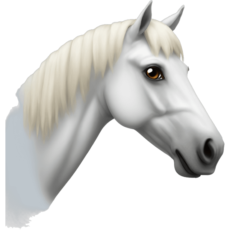 White horse emoji