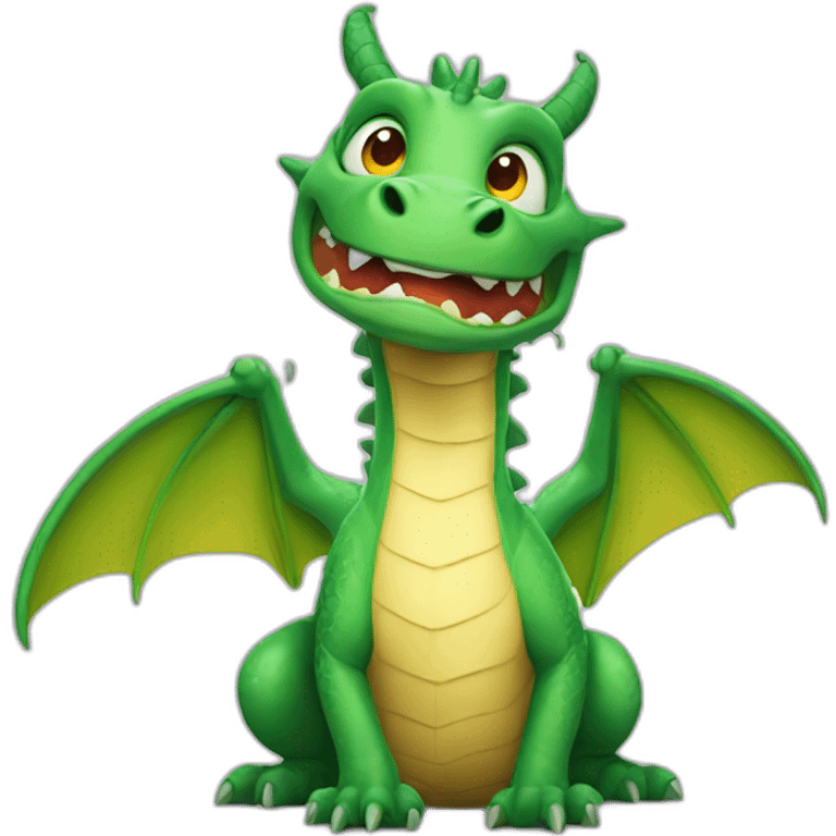 Un dragon pouce emoji