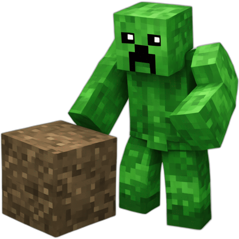 sigma creeper Minecraft  emoji