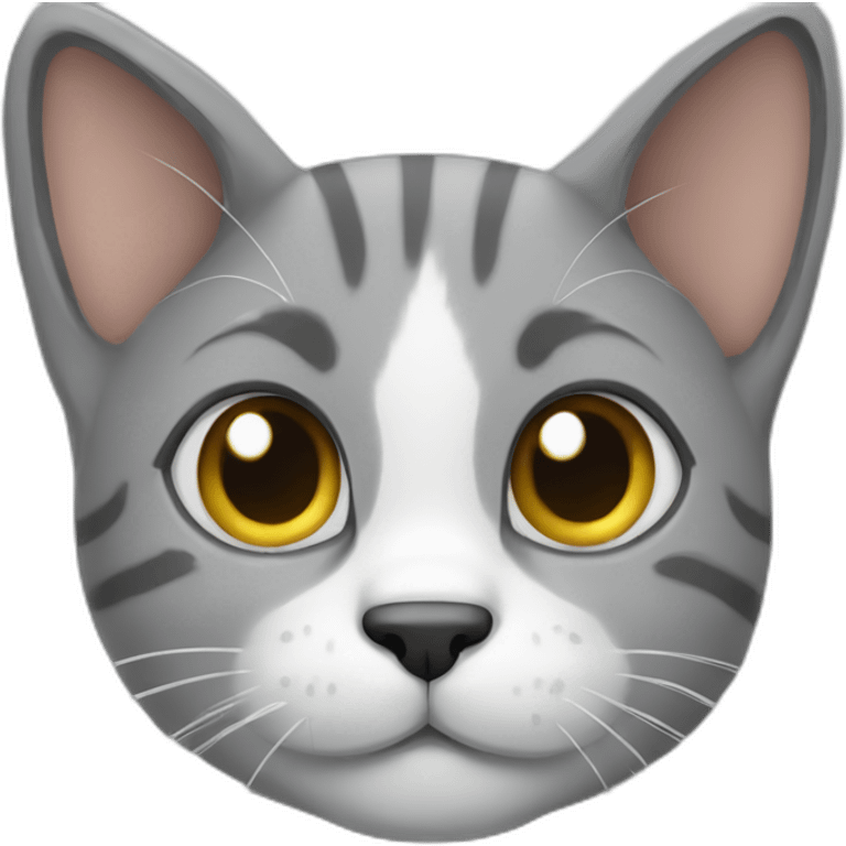 grey-gato-happy emoji