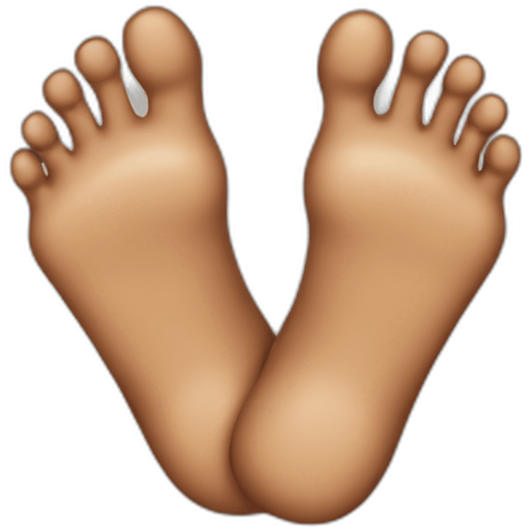 Toes crossed emoji