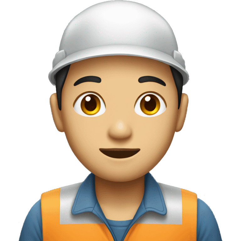 Chinese factory worker emoji