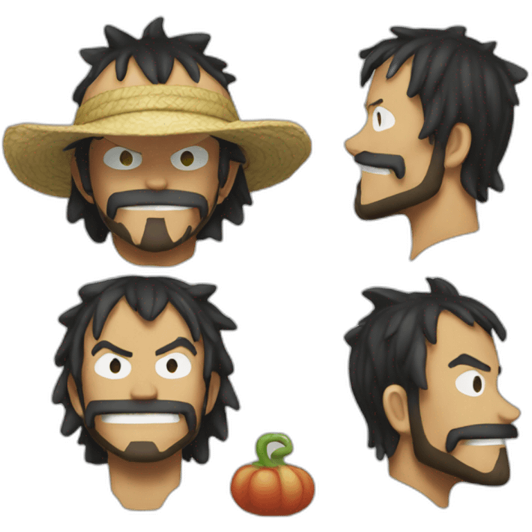 One piece  emoji