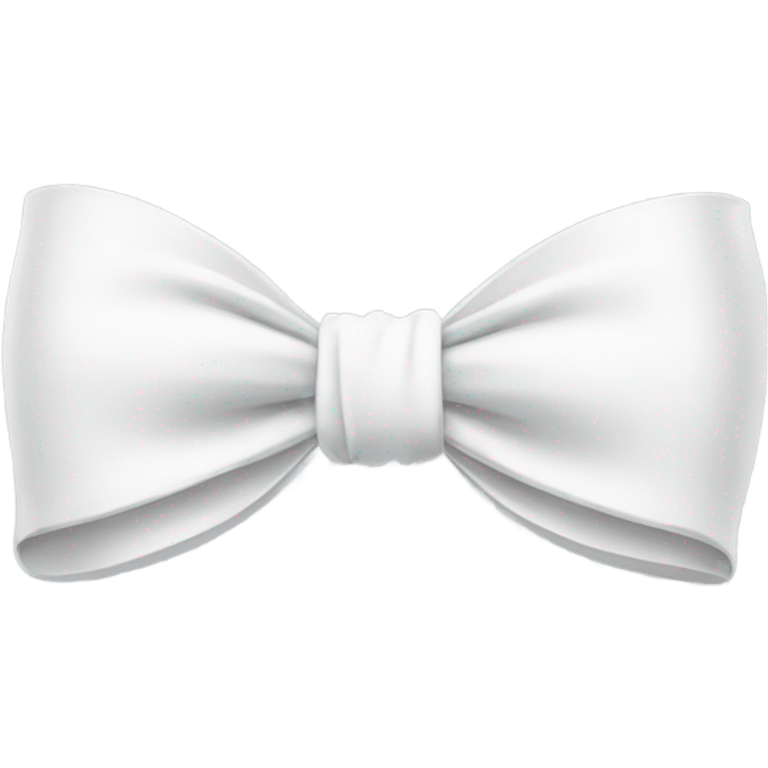 White bow emoji