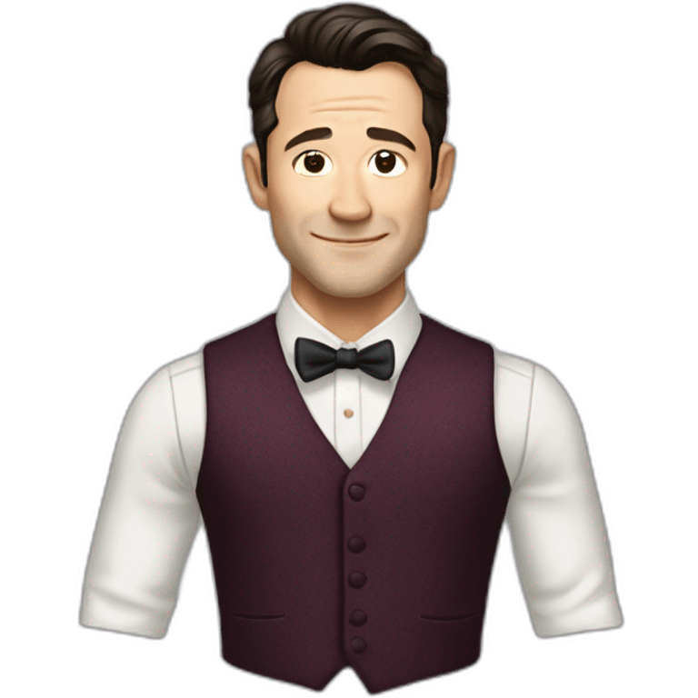 actor Joseph Gordon-Levitt waistcoat emoji