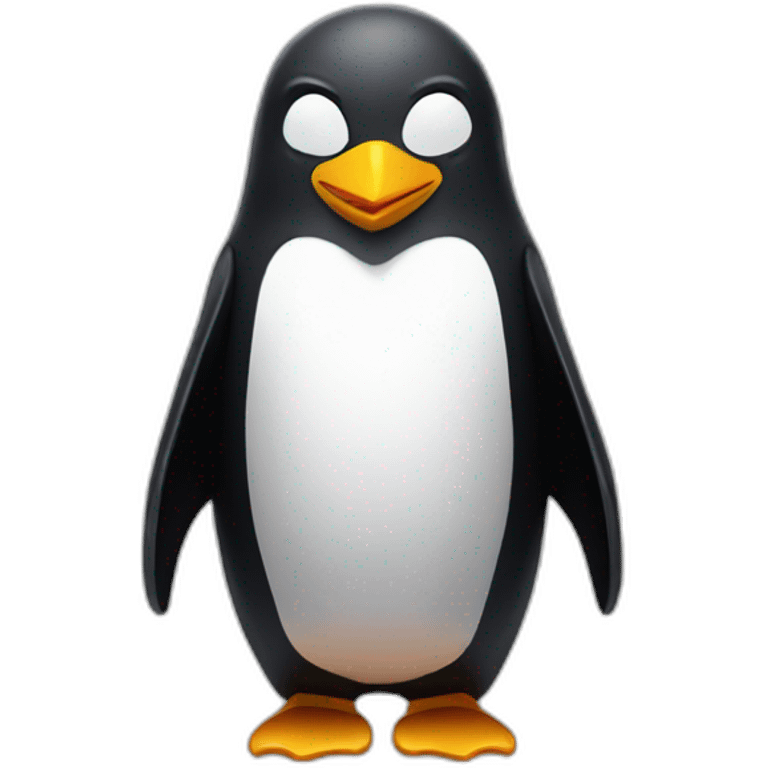 penguin with batman costume emoji