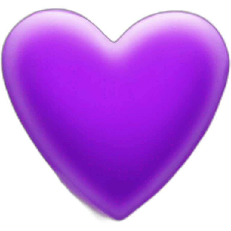 Violet heart emoji