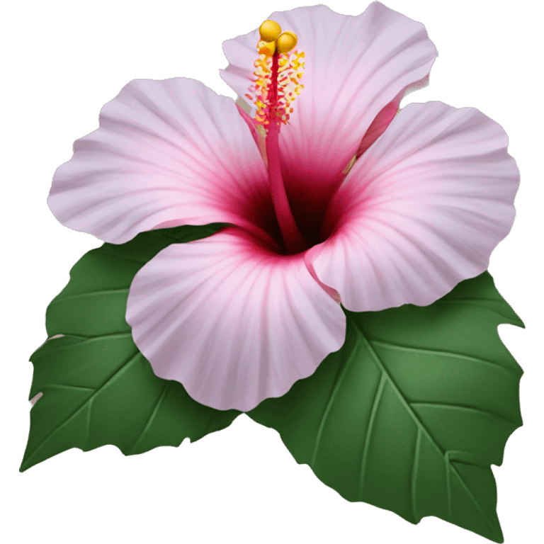 Hibiscus flower  emoji