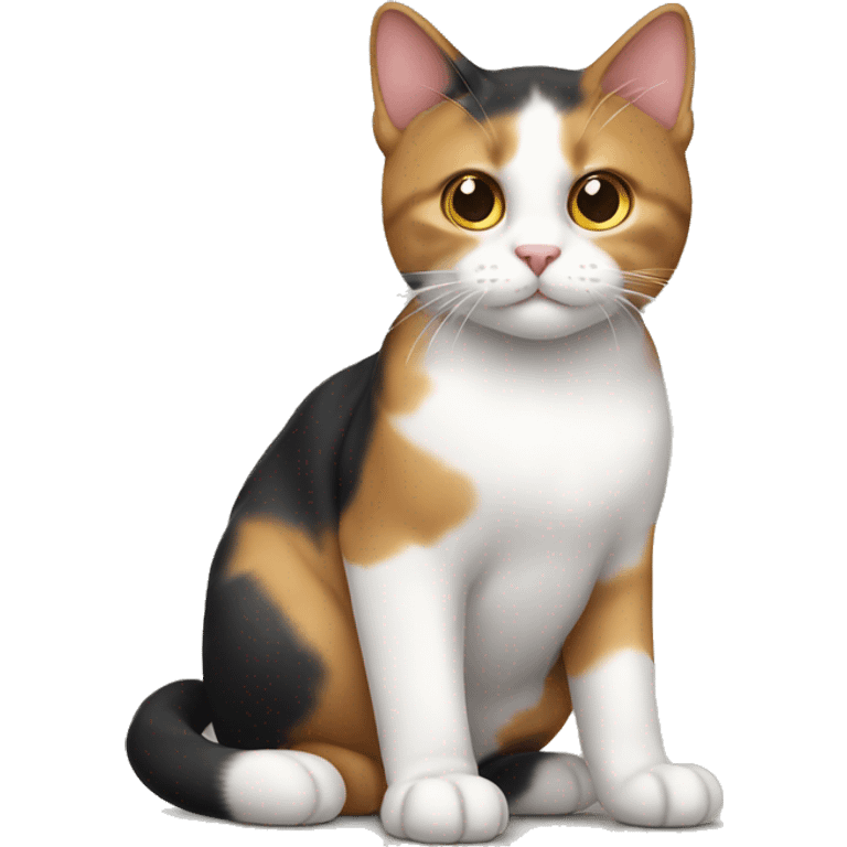 Tricolor Cat emoji