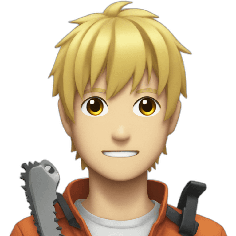 chainsaw man anime emoji