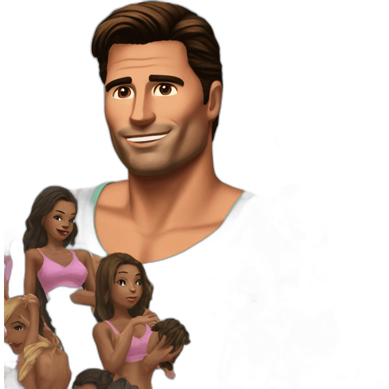 tommy vercetti with girls emoji