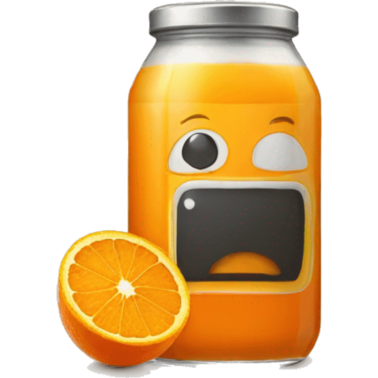 Brique de jus d'orange emoji