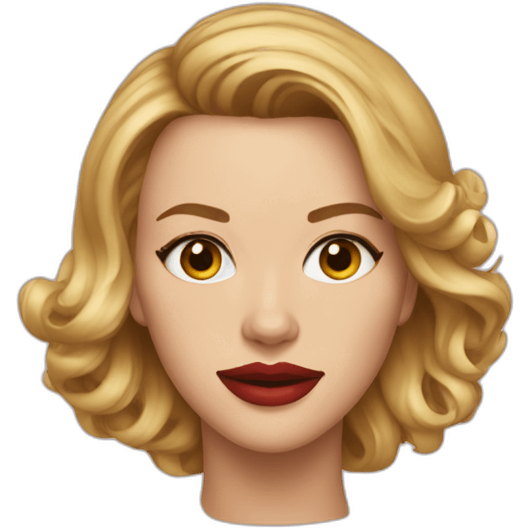 Scarlett johanson emoji