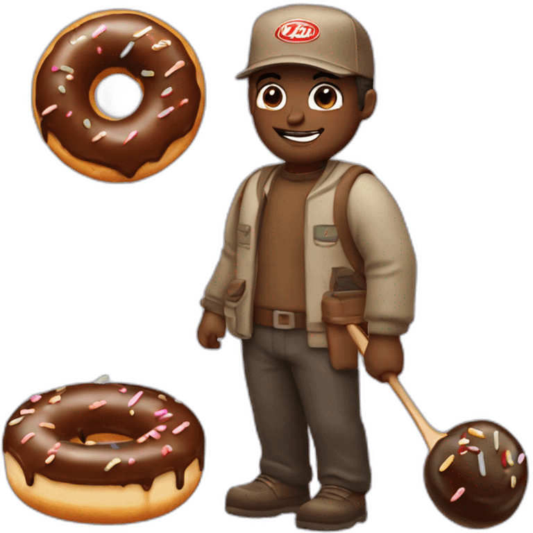 Fisher and donaldsons fudge doughnut emoji