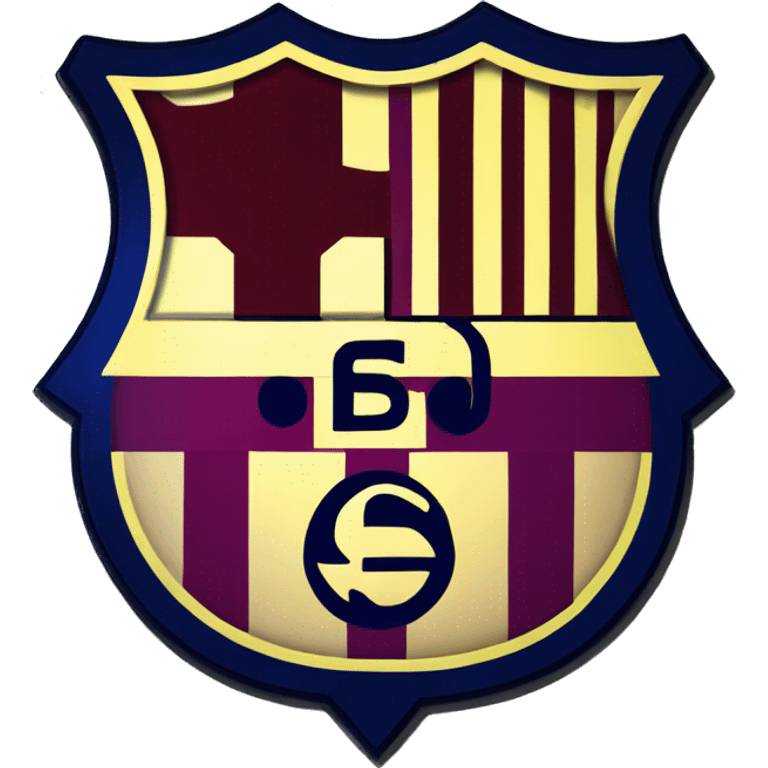 Fc Barcelona logo emoji