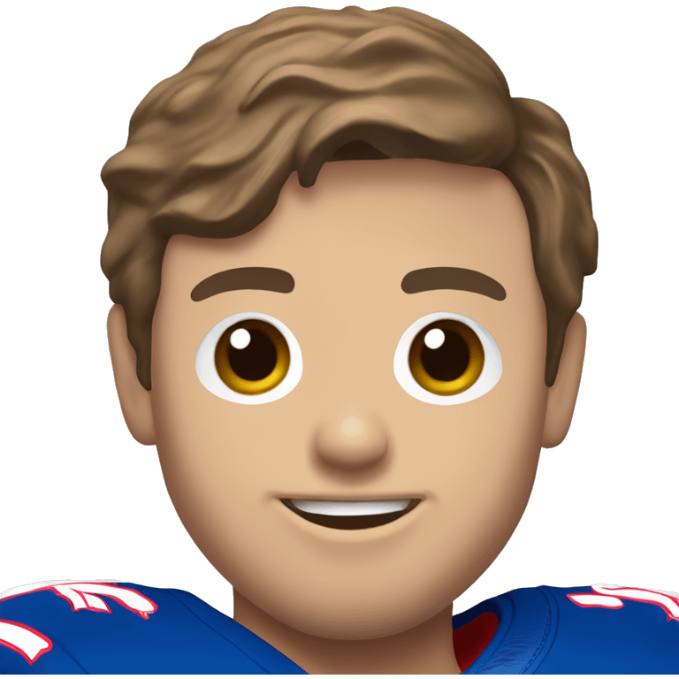 Josh Allen Buffalo Bills Quarterback  emoji