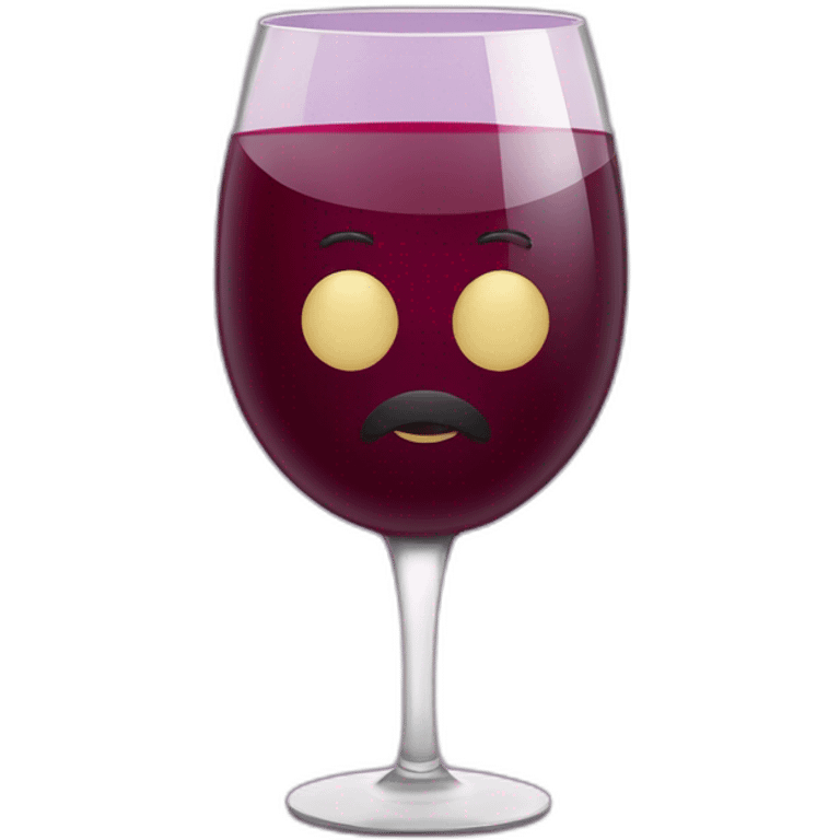 afroman in a glass of wine emoji