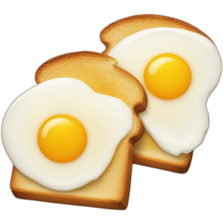 egg toast emoji