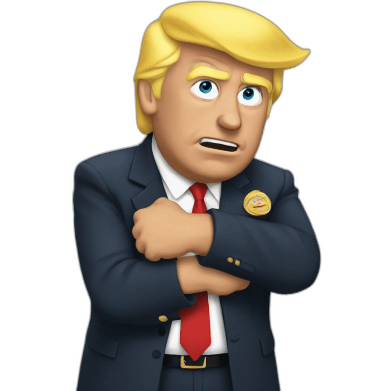 trump-in-handcuffs emoji