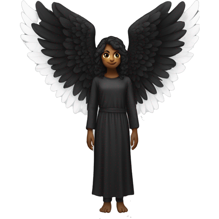 black angel wings emoji