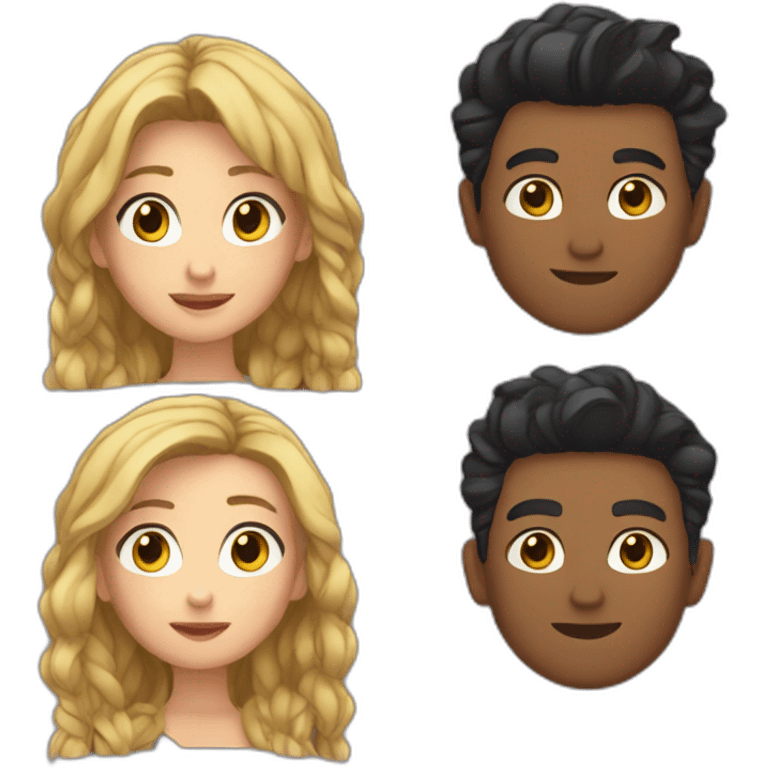 Lizzie Armanto and Axel crusher emoji