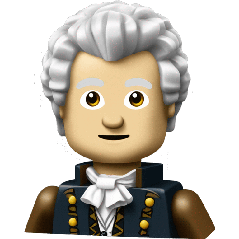 Wolfgang Amadeus Mozart lego full body emoji