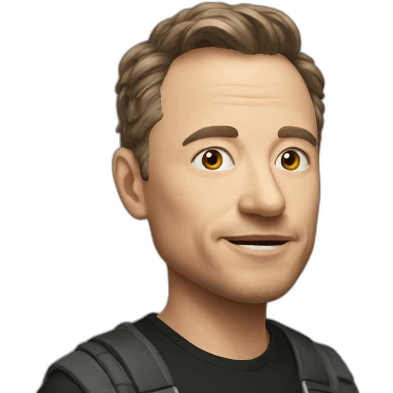 Élongation Musk emoji