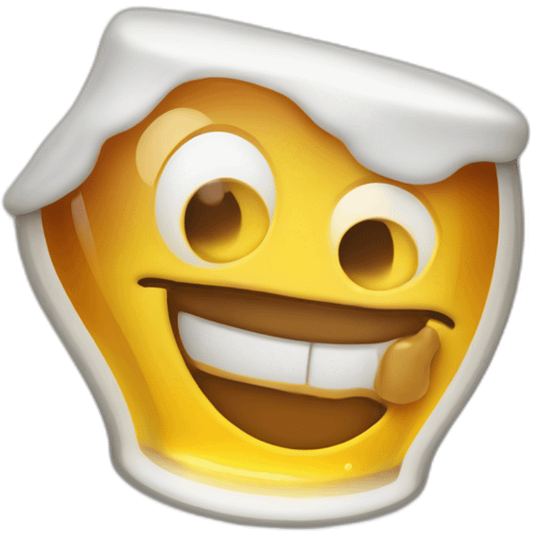 Un chat qui boit une bière  emoji