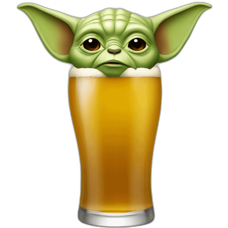 yoda beer  emoji