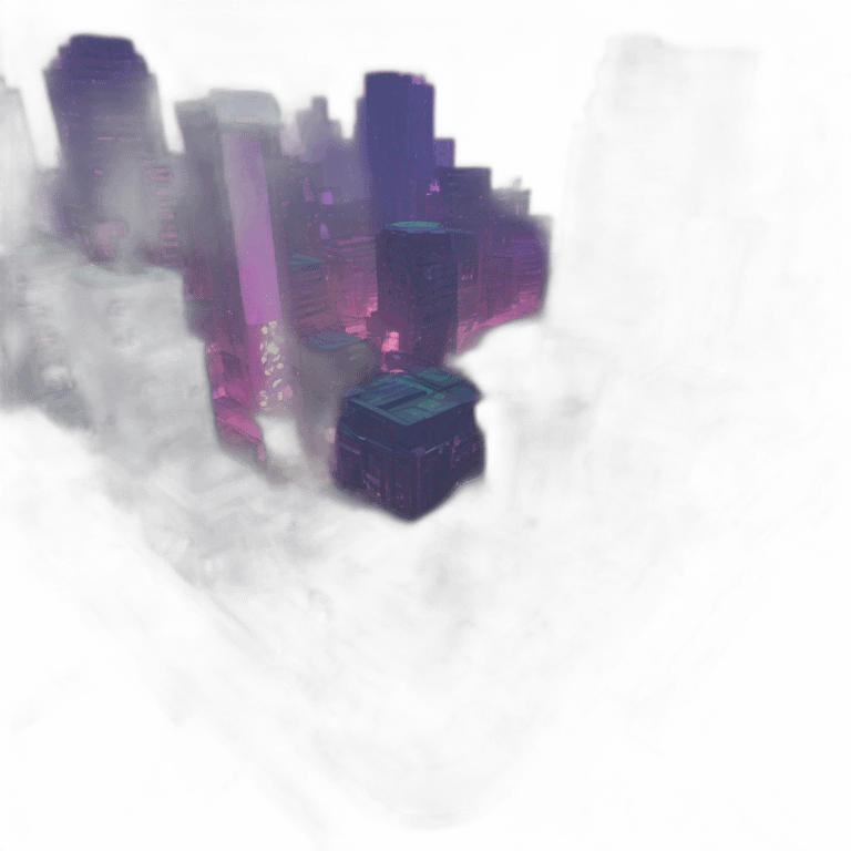 Pokemon Cyberpunk Minecraft City emoji