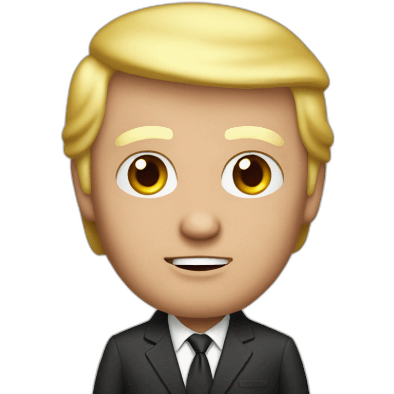 Trump as chinese emoji