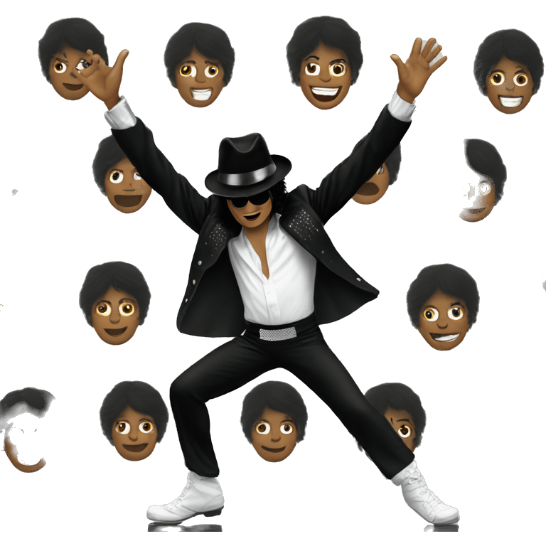 michael jackson dancing emoji