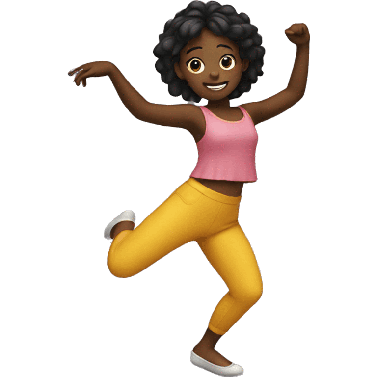 girl dancing emoji