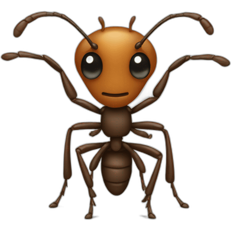 A alphabet Ant emoji