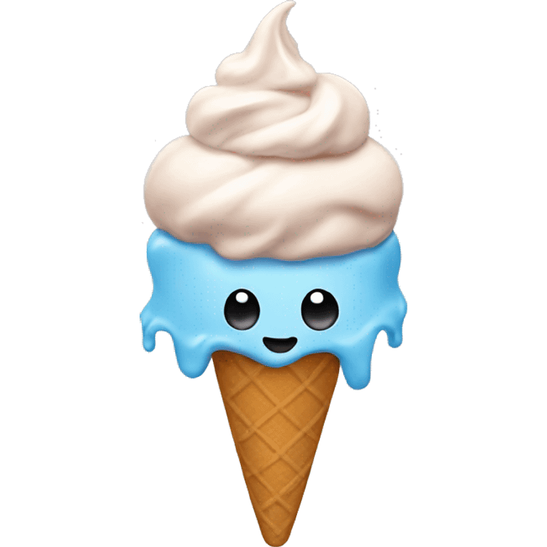 Ice cream emoji