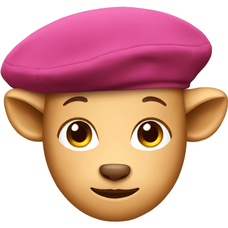 TAURUS WEARING A FRENCH BERET emoji