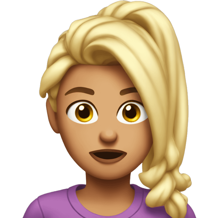 Annoyed Meg the stallion emoji