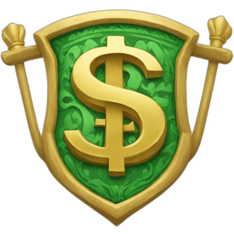 money sign coat of arms emoji