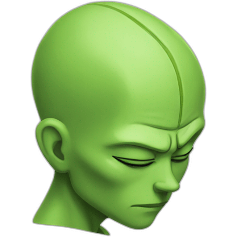 Namek Piccolo sleeping  emoji