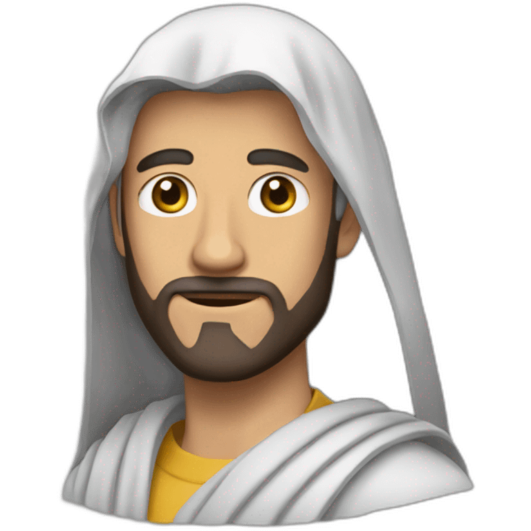 Men with bisht emoji