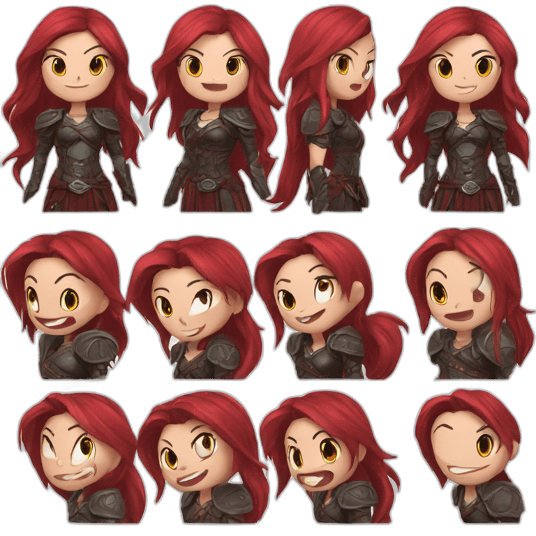 katarina league of legebds emoji