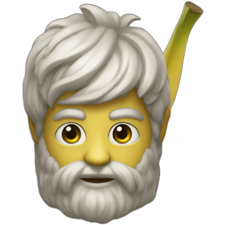 Banana god emoji