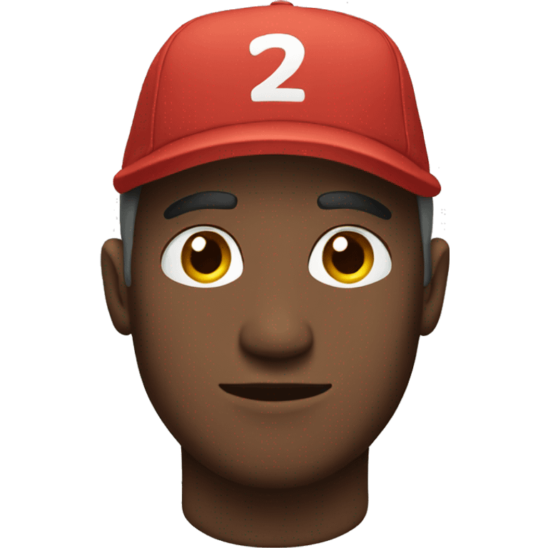 Man wearing a cap emoji